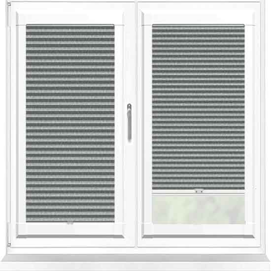 Hive Geo Blackout Titanium Perfect Fit Cellular Blind