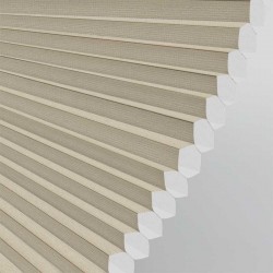 Losana Plain Biscuit Dimout SmoothFit Cellular Blind