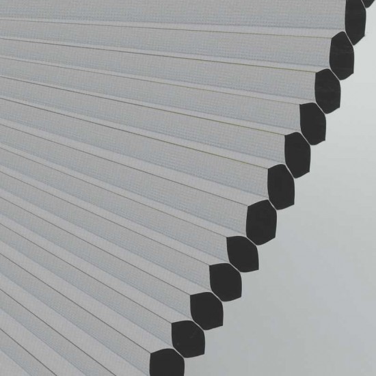 Losana All-White Blackout SmoothFit Cellular Blind