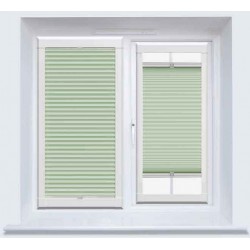 AbbeyCell Ivrea Blackout Mint Green Perfect Fit Cellular Blind