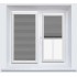AbbeyCell Origin Blackout Grey Perfect Fit Cellular Blind