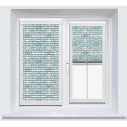 Hive Muse Blue Perfect Fit Cellular Blind