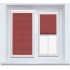 AbbeyCell Ivrea Red Perfect Fit Cellular Blind