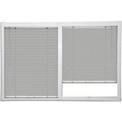 Abbey Origin Light Grey Intermediate Perfect Fit 25mm Venetian Blind