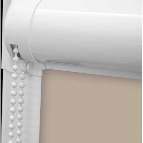 Polaris Blackout Oatmeal Perfect Fit Roller Blind