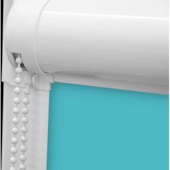 Polaris Blackout Teal Perfect Fit Roller Blind