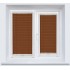 Mahogany Wood Effect Perfect Fit 25mm Venetian Blind