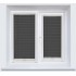 Abbey Origin Black Perfect Fit 25mm Venetian Blind