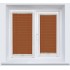Conker Wood Effect Perfect Fit 25mm Metal Venetian Blind