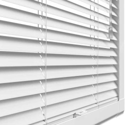 Pure Wood Bright White Perfect Fit Wooden Venetian Blind