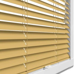 Sugar Maple Wood Effect Perfect Fit 25mm Metal Venetian Blind