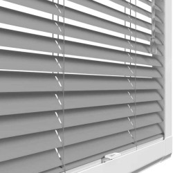 Brushed Silver Perfect Fit 25mm Metal Venetian Blind