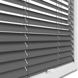 Charcoal Perfect Fit 25mm Venetian Blind