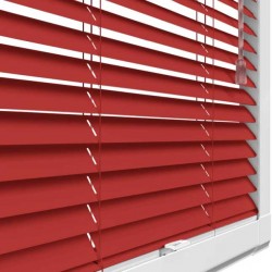 Fire Engine Red Perfect Fit 25mm Venetian Blind